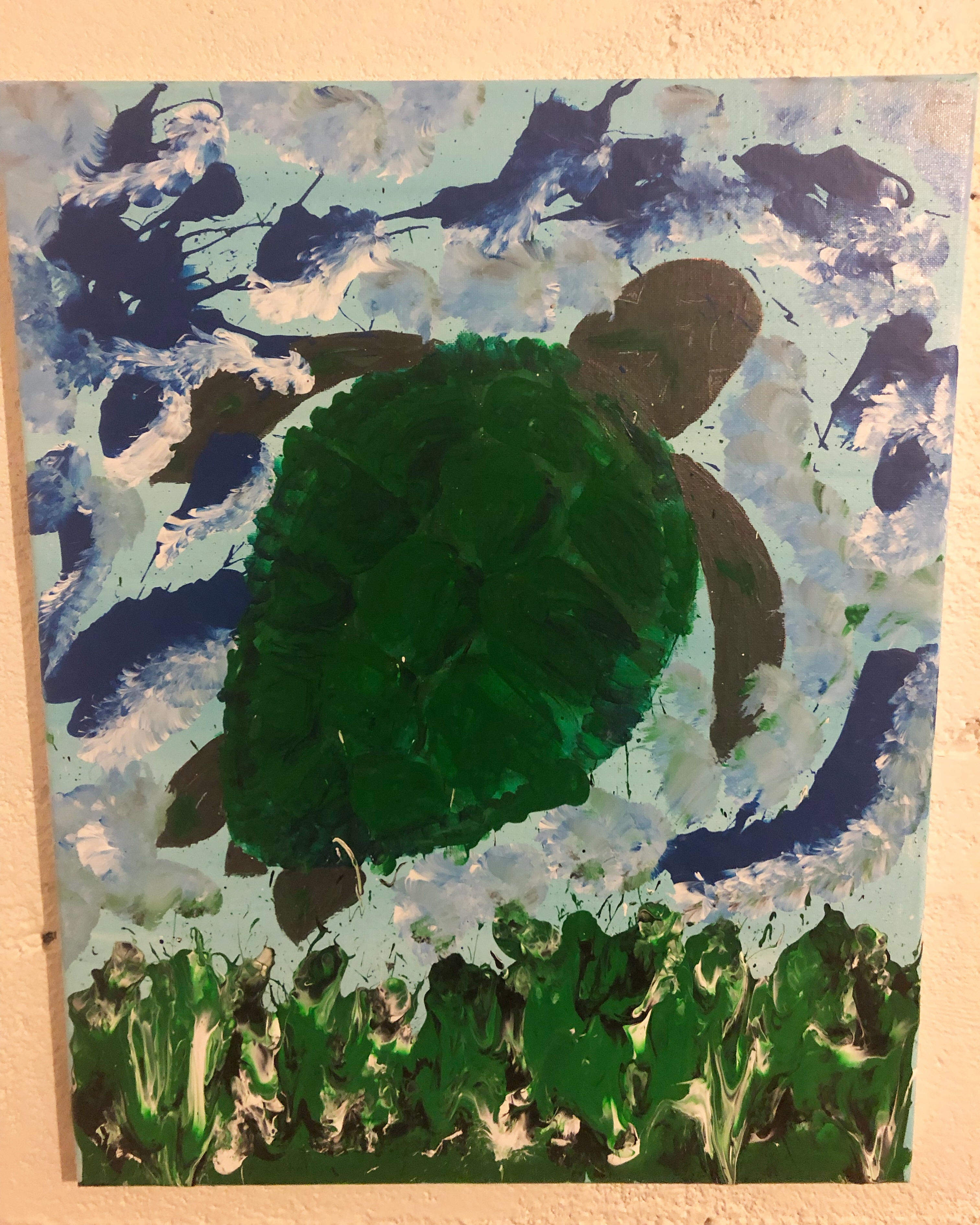 Turtle painting
16x20 In
